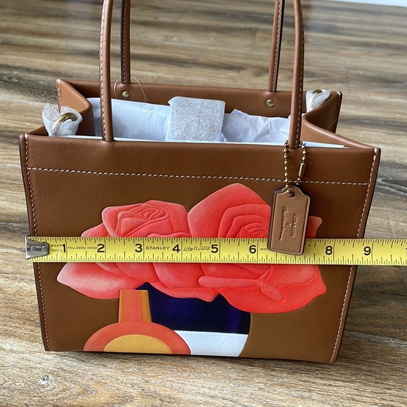 Coach X Tom Wesselmann Cashin Carry Tote 22 NWT - Picture 10 of 16